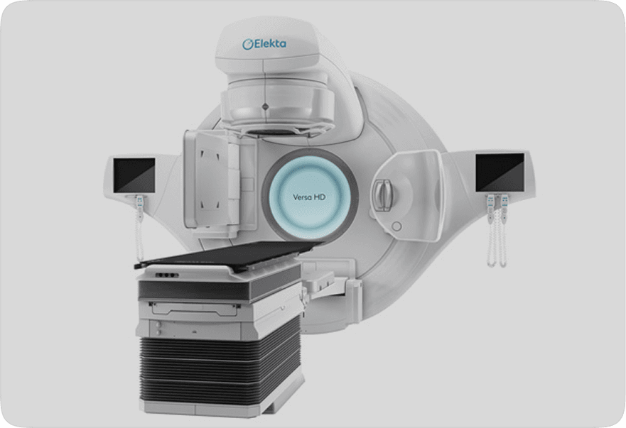 Versa HD installation with dosimetry and immobilization equipment, Royal Links Hospital Radiation therapy bunker with Elekta Versa HD linear accelerator at Royal Links Hospital, Kenya